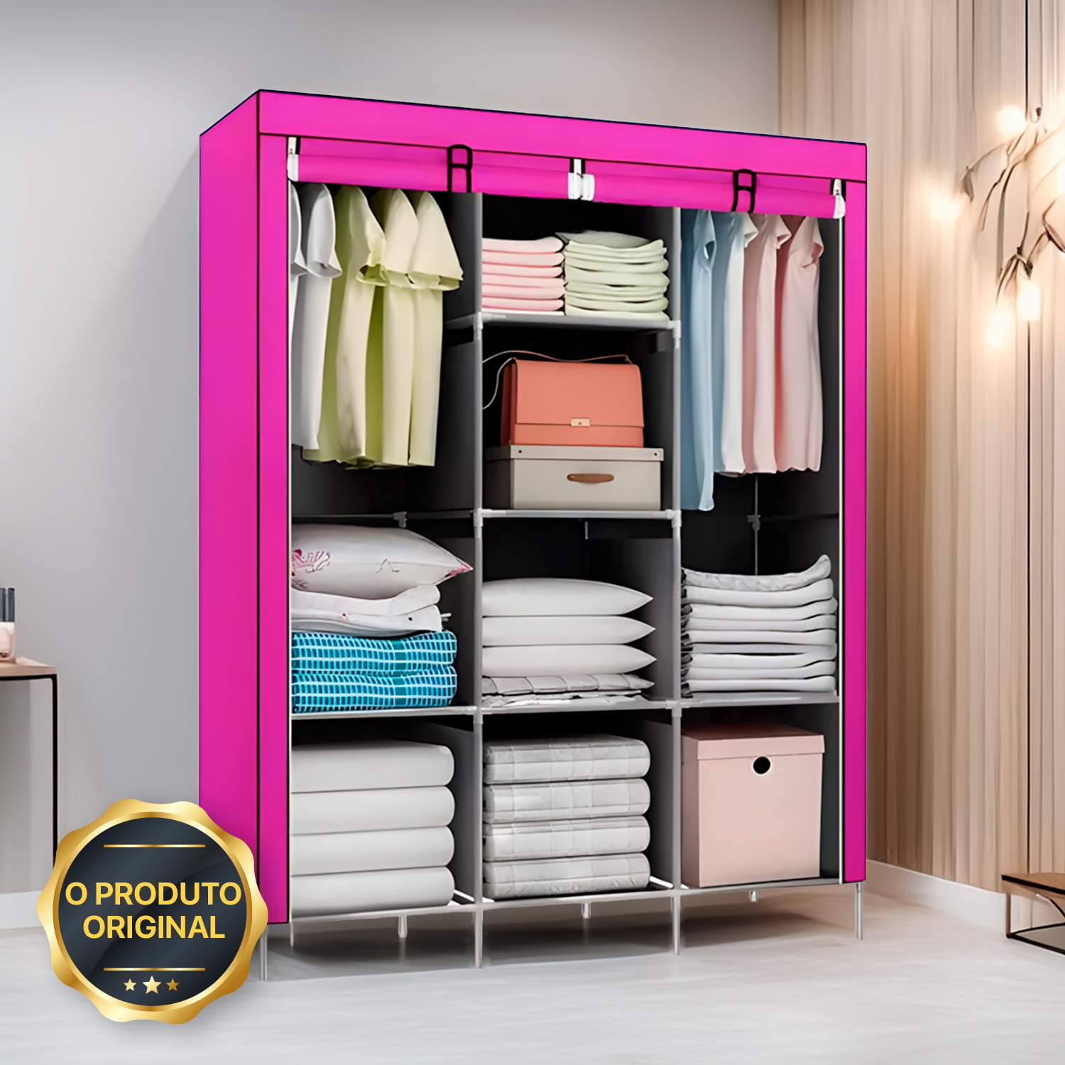 Guarda Roupa Dobrável Organizador Roupa Decoteam Guarda Roupa Dobrável Organizador Roupa Decoteam